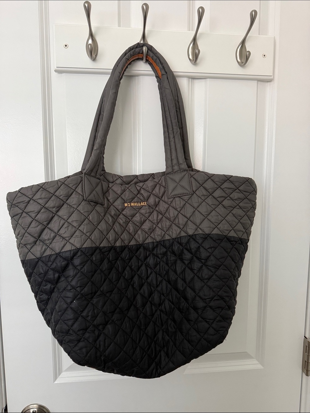 MZ Wallace Medium two tone metro tote